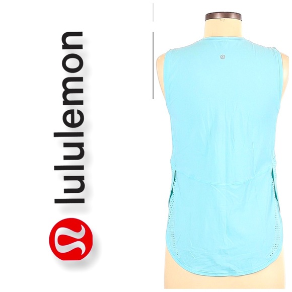 Lululemon Blue tank top - Picture 3 of 3